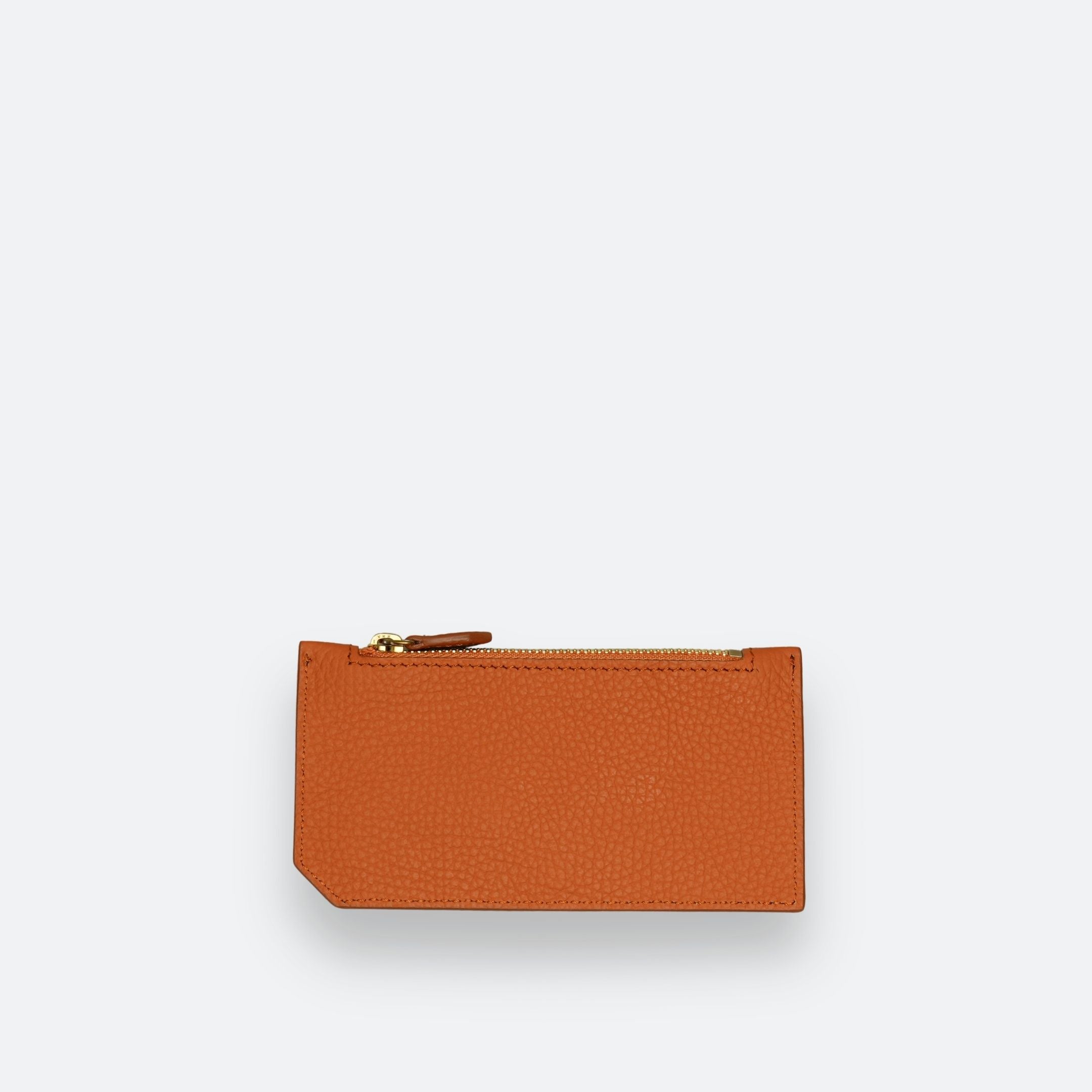 ALEMI Zurich | CARDHOLDER | Accessoires | Burnt Orange | Soft Grain Leather | Back