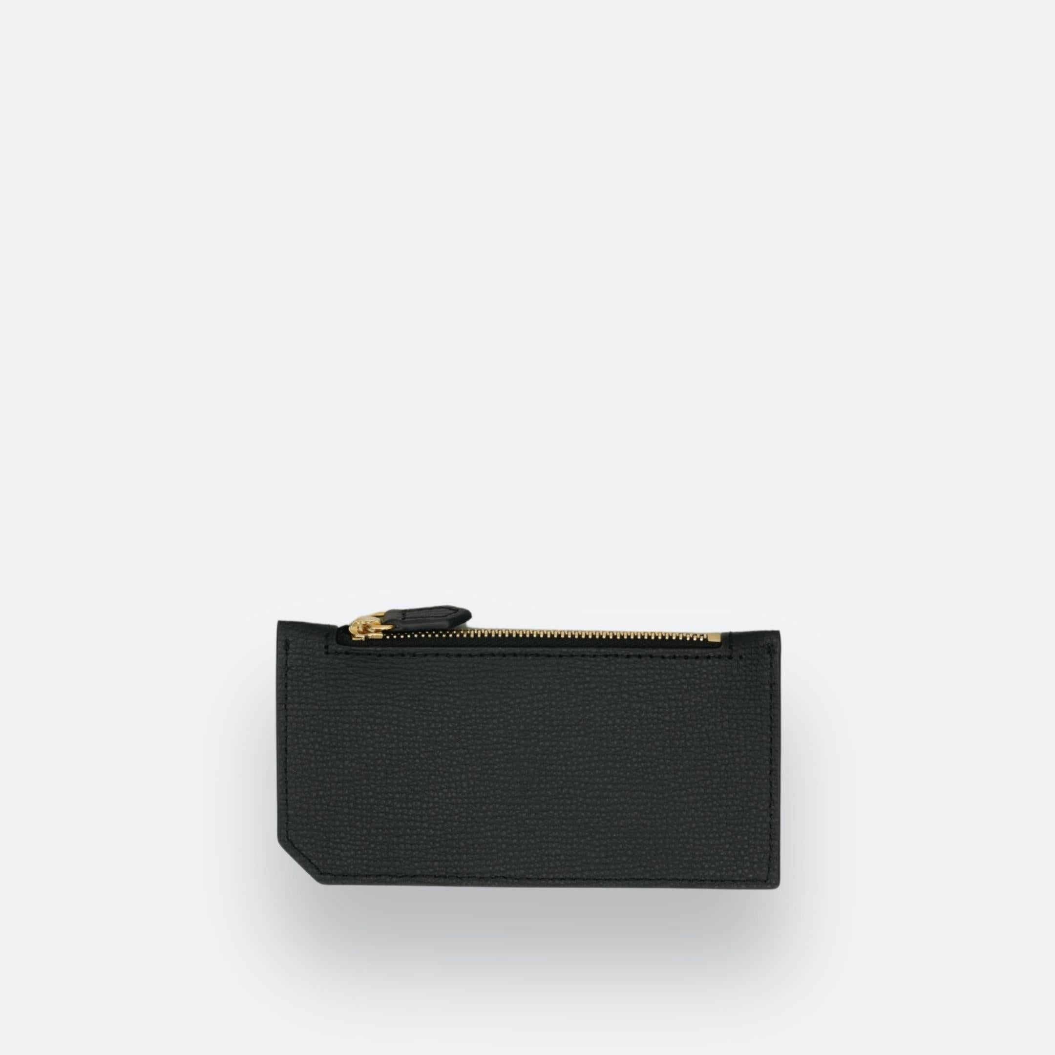 ALEMI Zurich | CARDHOLDER | Accessoires | Black | Pebbled Leather | Back