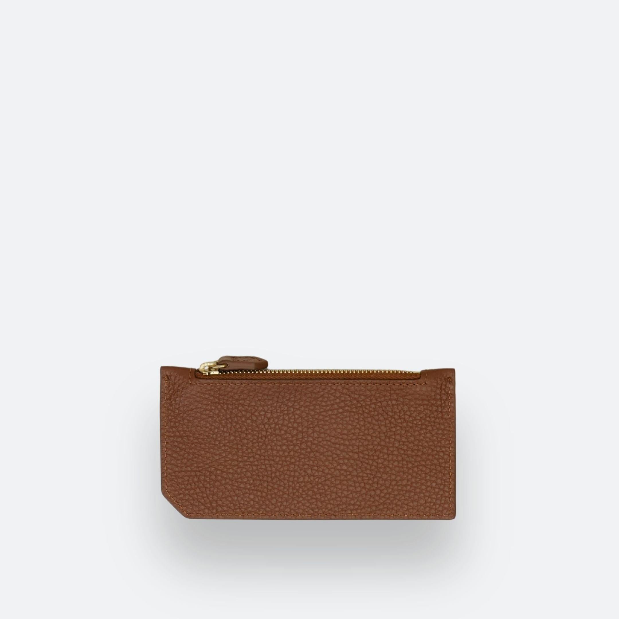 ALEMI Zurich | CARDHOLDER | Accessoires | Cognac | Soft Grain Leather | Back