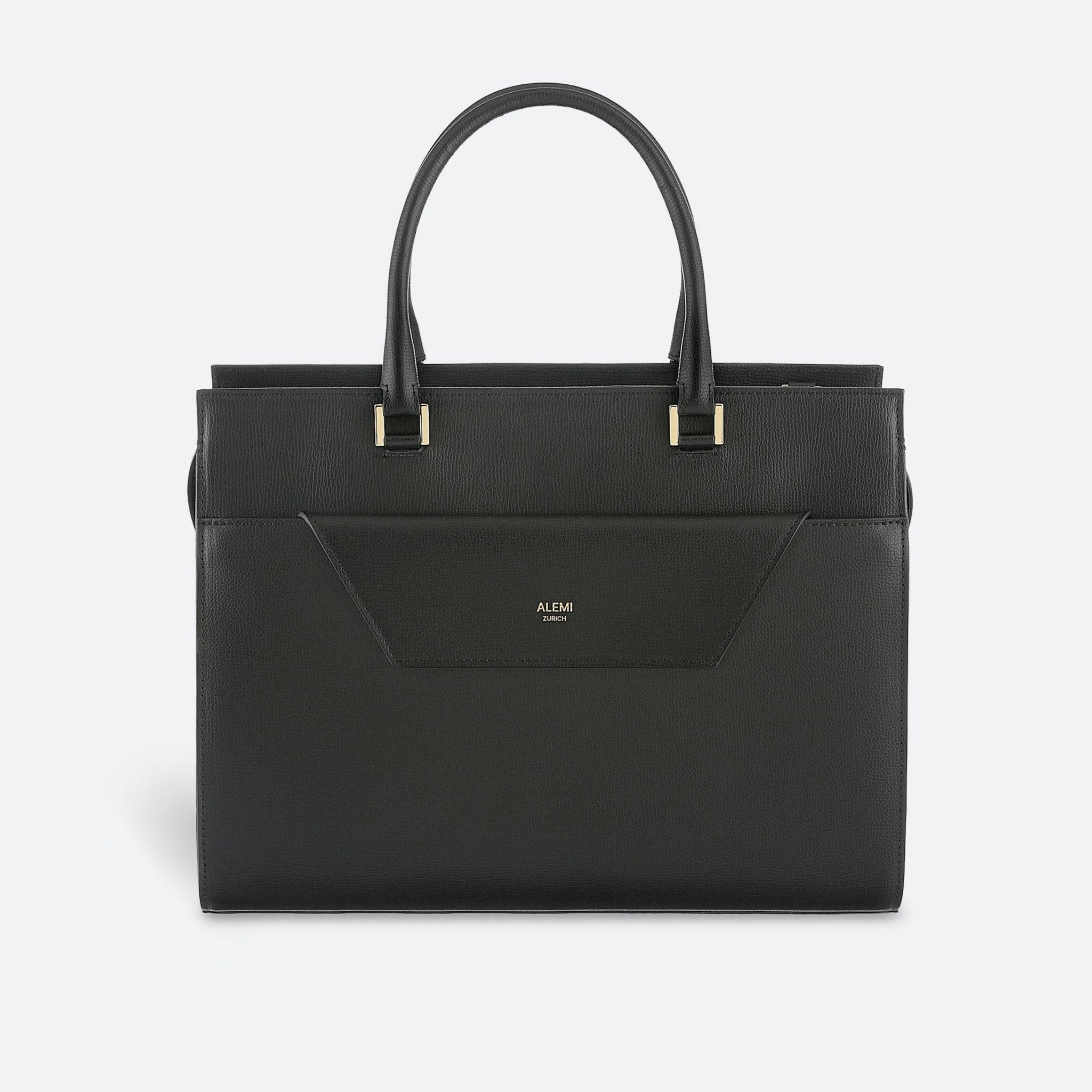 CENTRAL In Black Elegant Business Bag 14 Laptop ALEMI Zurich swiss-cougar-zurich-laptop-bag