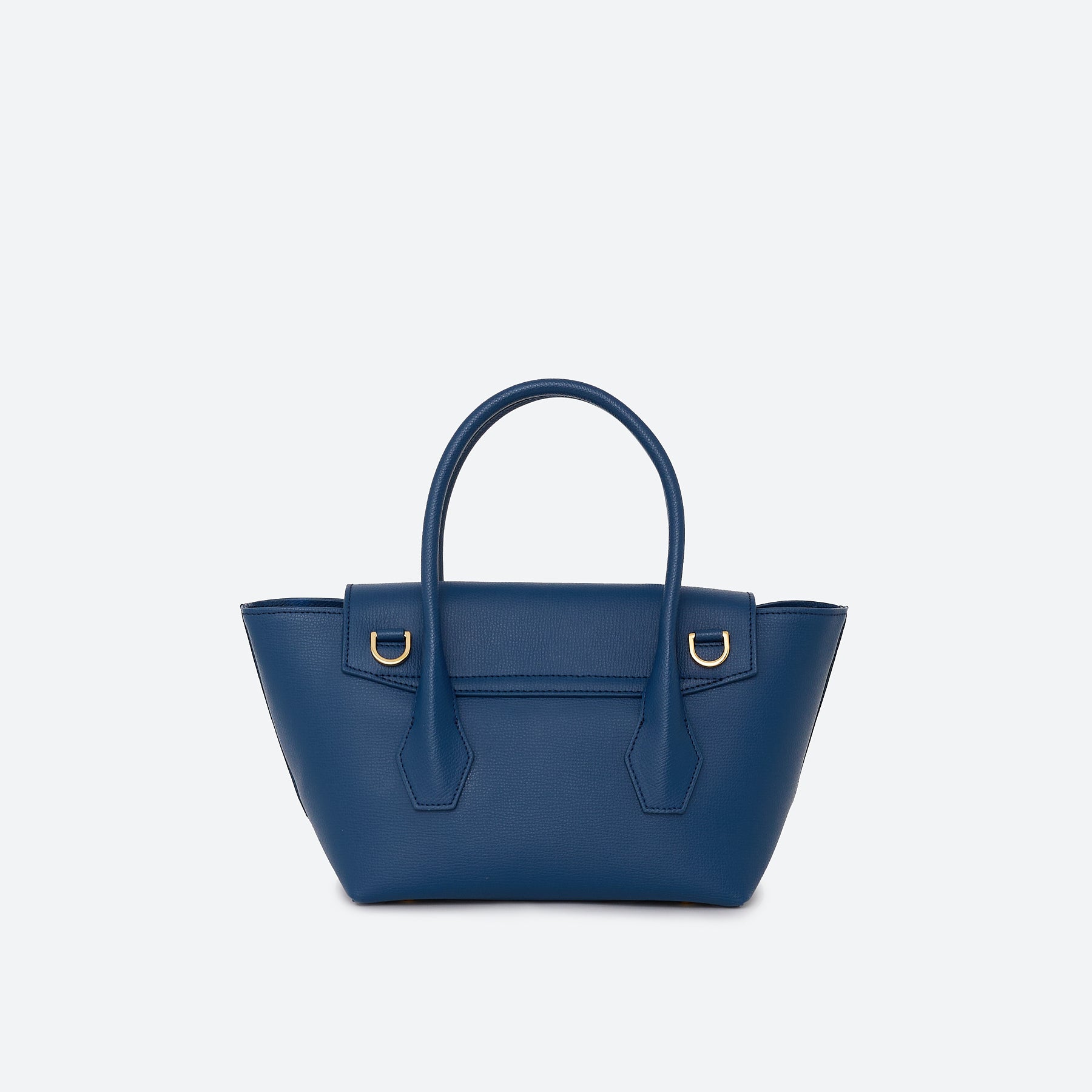 ALEMI Zurich | IDA SMALL | Small Bag | Jeans Blue | Pebbled Leather | Bag back