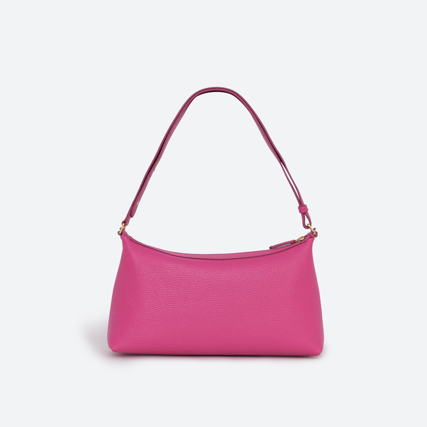 ALEMI Zurich | LETTEN SMALL | Small Bag | Fuchsia | Soft Grain Leather | Bag back