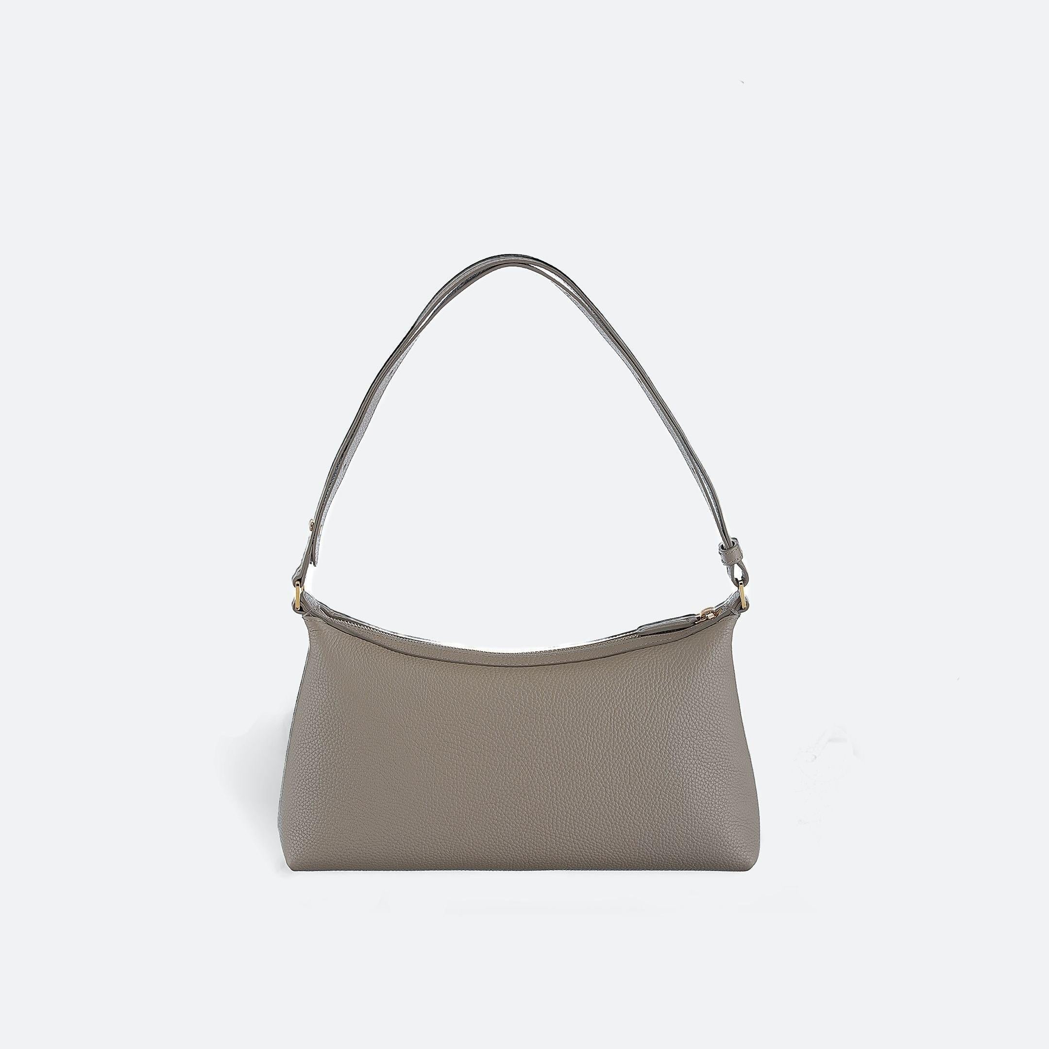 ALEMI Zurich | LETTEN SMALL | Small Bag | Beige I Soft Grain Leather | Bag back