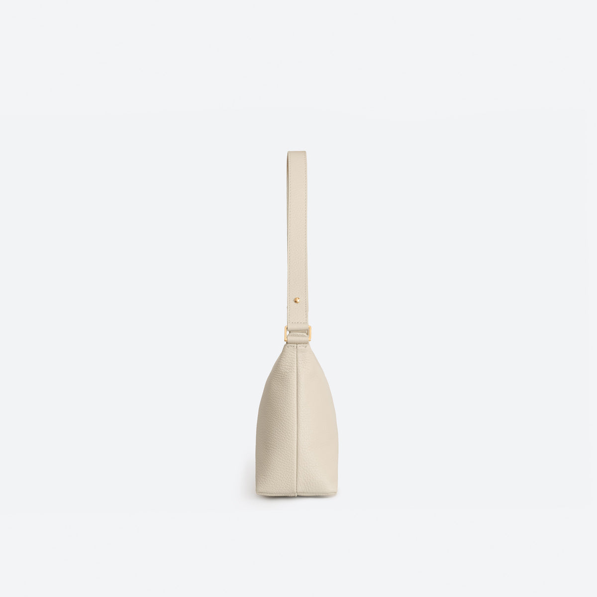 ALEMI Zurich | LETTEN SMALL | Small Bag | Sandstone | Soft Grain Leather | Bag side