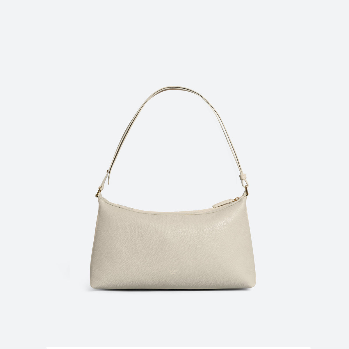 ALEMI Zurich | LETTEN SMALL | Small Bag | Sandstone | Soft Grain Leather | Bag back