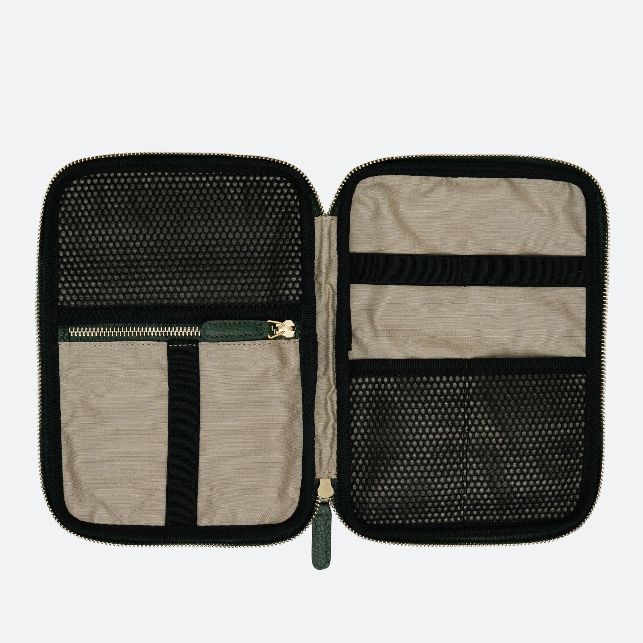 ALEMI Zurich | TECHNOPARK | Accessoires | Dark Green | Soft Grain Leather | Inside empty