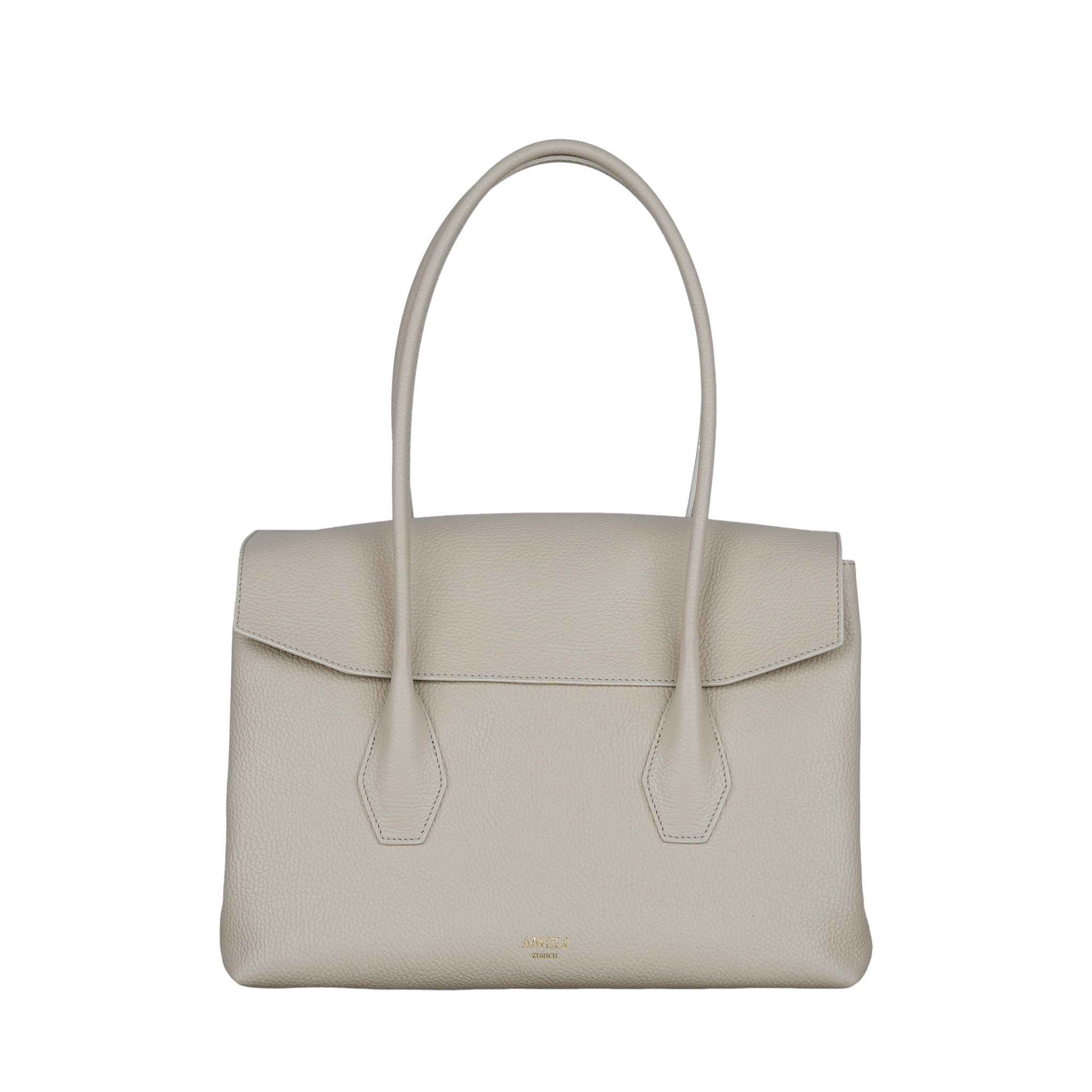 AMELI Zurich | IDA | Sandstone | Soft Grain Leather | Front Small