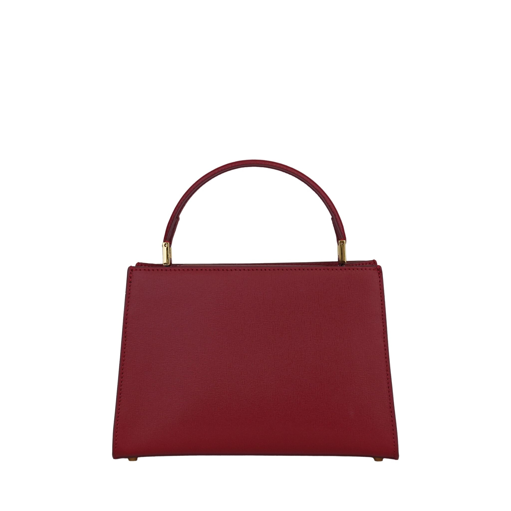 AMELI Zurich | SEEFELD MINI | Red | Saffiano Leather | Back