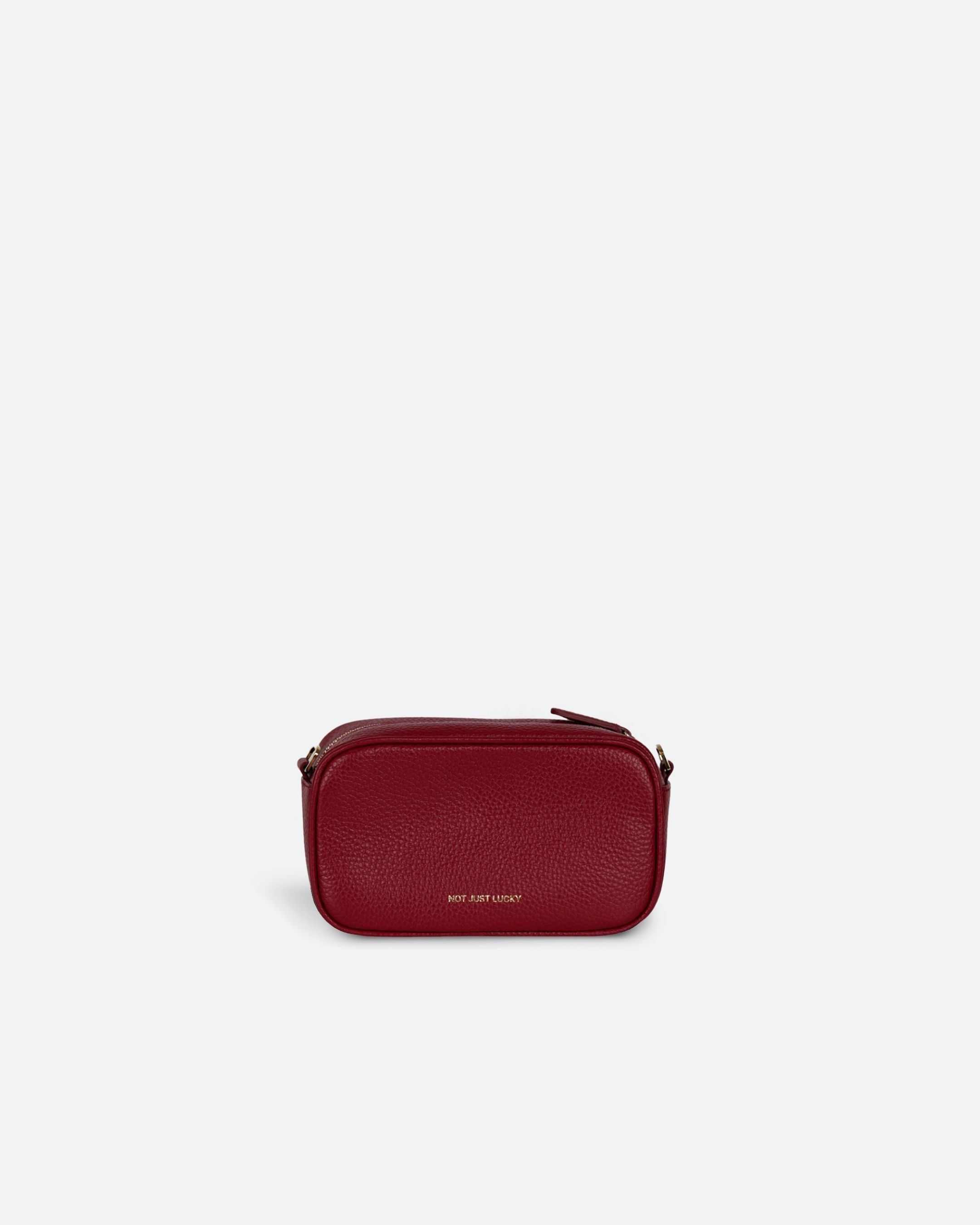 ALEMI Zurich | BELVOIR | Small Bag | Red | Soft Grain Leather | Bag back