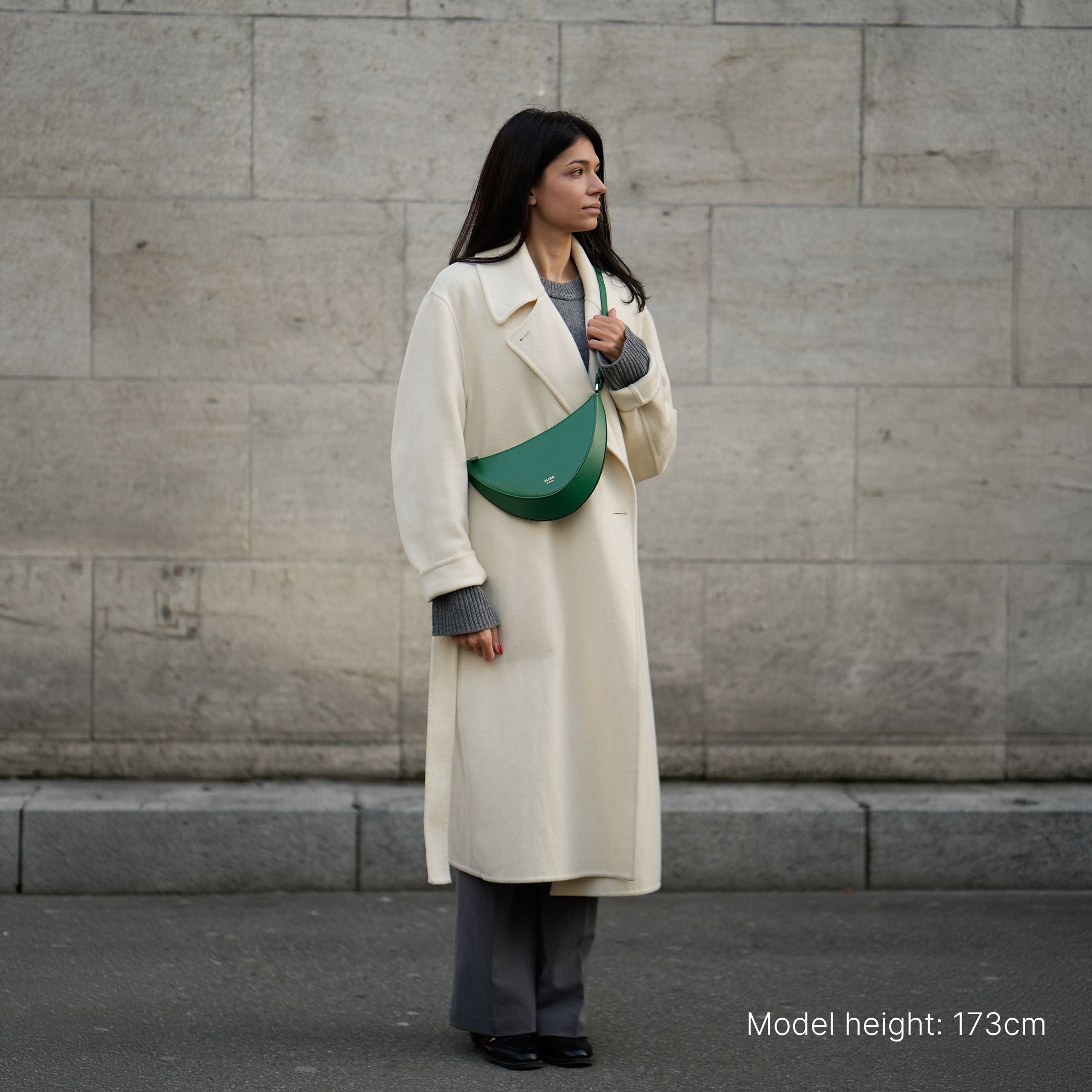 HELVETIA in Emerald Green - Compact Everyday Bag | ALEMI Zurich