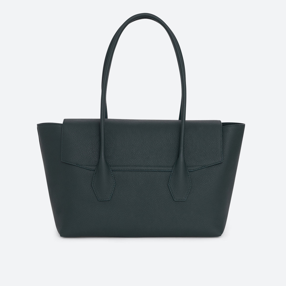 ALEMI Zurich | IDA | Laptop Bag | Deep Teal (Limited Edition) | Soft Grain Leather | Back