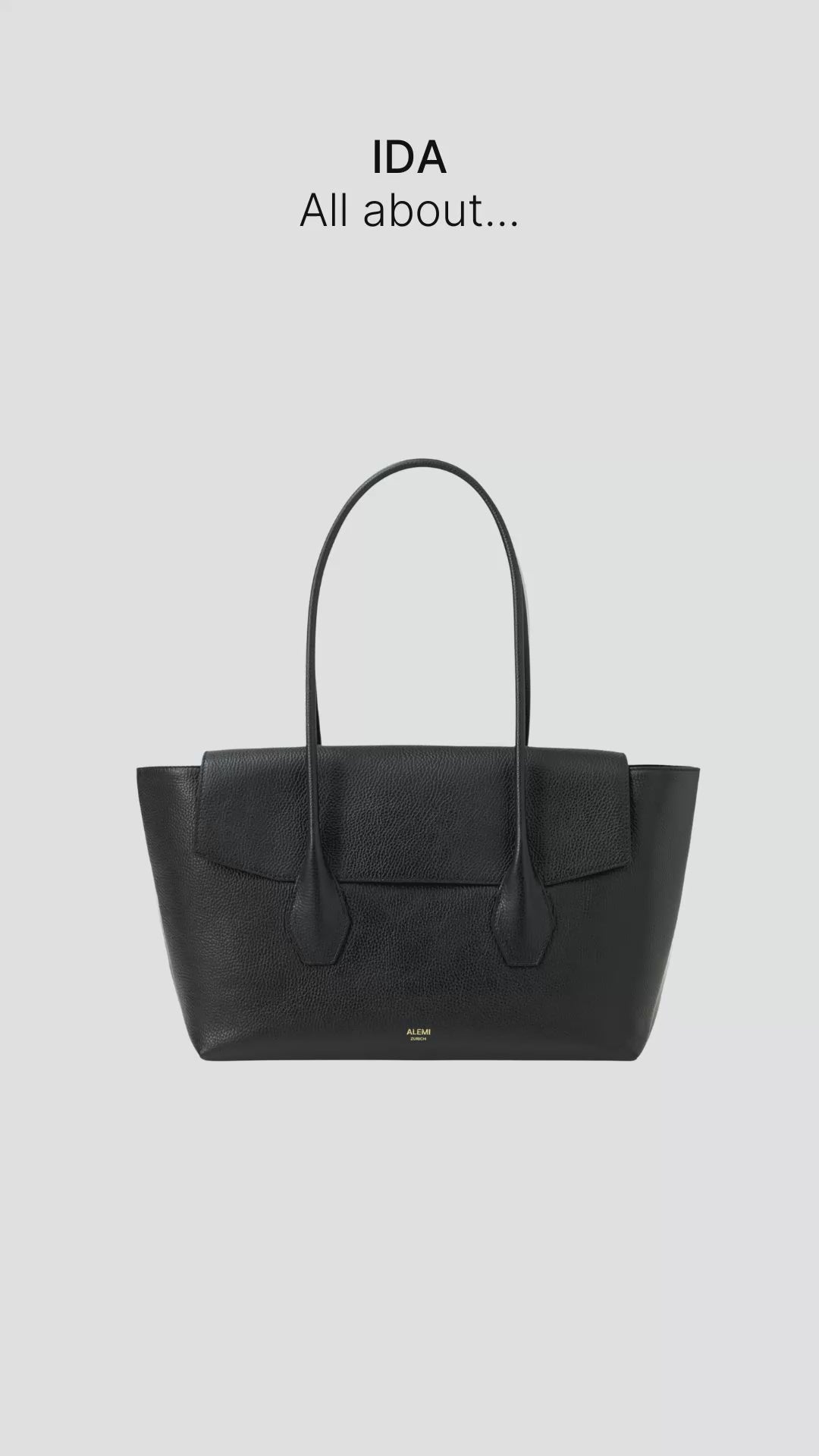 ALEMI IDA laptop bag - all about the bag guide video